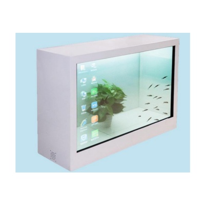 49寸透明柜紅外廣告機(jī)-電腦款