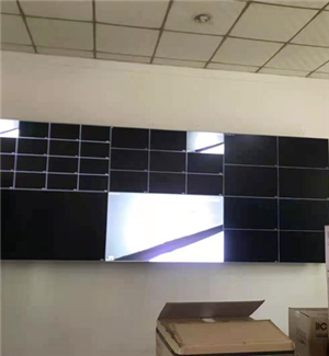 西安三原縣峪清河國(guó)家濕地公園55寸3.5MM2X3壁掛支架